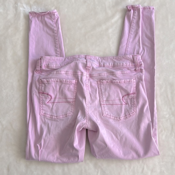 American Eagle Turquoise Jeggings Size 2 - Picture 3 of 6